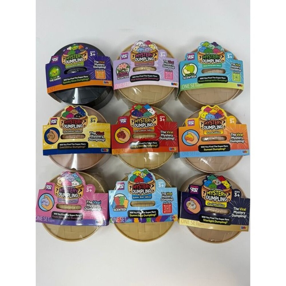 Mystery Dumplings Bundle Lot of 9
